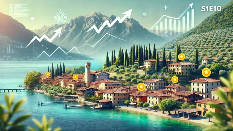 Copertina: Analisi del Mercato Immobiliare sul Lago di Garda: Tendenze e Previsioni
