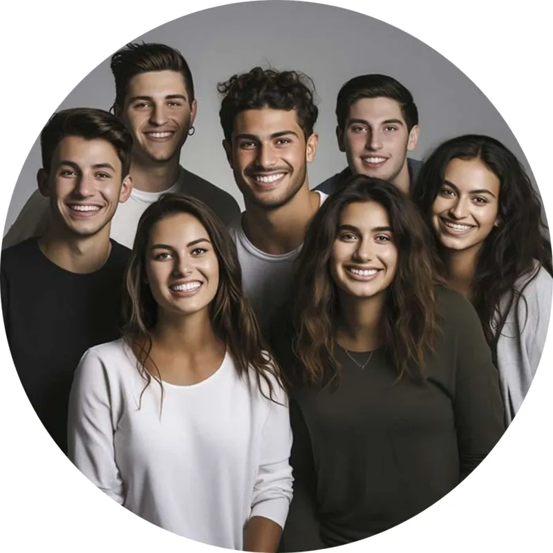Il team di giovani agenti Tecnocasa